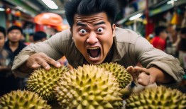 戏精附体！敖瑞鹏摸榴莲，网友直呼‘这演技我给满分’