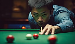 台球小旋风丁俊晖，英格兰公开赛16强，袋’口一战显神威！