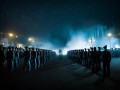 阅兵演练夜间限定版，当灯光熄灭，军威不减