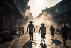 炎炎夏日，重庆巫山，全国最热43.1℃的烤验