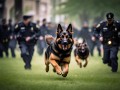 2只杜宾自由奔跑，警方紧急排查中，谁家的小恶魔在作怪？