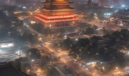 西安雷雨交加，超大闪电震撼登场！