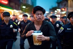 男子奶茶被盗，110出动！14分钟极速追回甜蜜损失