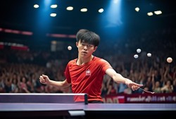 乒乓赛场上的三冠王，王楚钦的非凡一日