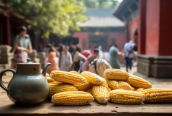 探秘白马寺，免费茶水与闲地玉米的奇妙融合