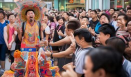 卤鹅哥高速口献艺，游客们纷纷点赞