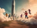 童趣无界，孩子们在导弹发射井上的‘蹦蹦跳跳’探险记