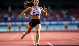 飞人吴艳妮，全国田径锦标赛100米栏赛场上的闪电侠
