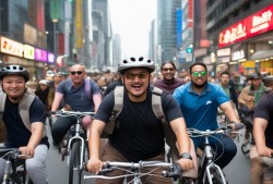 骑遇新挑战，多地干部变身外卖侠与快递小哥，解锁城市服务新姿势