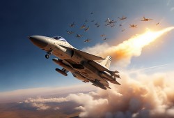 惊！拦截弹上演‘神级’转弯，直击伊朗无人机，空中的‘弯道超车’大戏