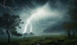 密云奇观，雷暴狂风下的自然交响曲