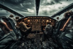 印度空难，双发断油的惊魂时刻