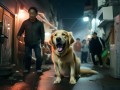 金毛疑餐馆蹭空调遭不幸，主人发声引热议，这空调刺客有点狠！