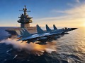 海天盛宴，辽宁舰智斗‘蓝海双雄’歼-15挂弹起飞上演空中芭蕾