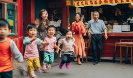 三个辣妈带四个小鬼，面馆老板要小心了！