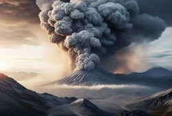 火山奇观！俄堪察加火山喷发，9000米高灰柱直冲云霄