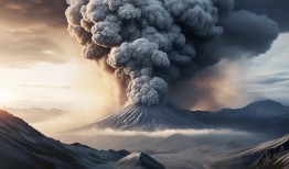 火山奇观！俄堪察加火山喷发，9000米高灰柱直冲云霄
