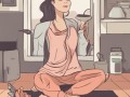 瑜伽服上门做饭，女子自嘲不靠流量，靠实力