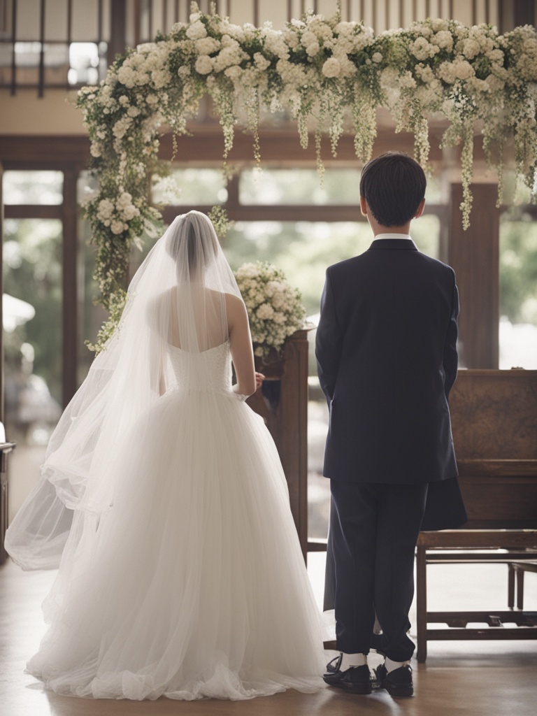 新娘穿校服登场瞬间，新郎泪崩，这是把青春片拍成婚礼现场？