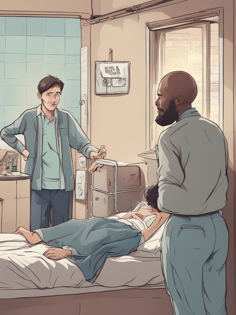 病房乌龙，男友探望住院女友竟撞见未来岳父？这波社死来得猝不及防