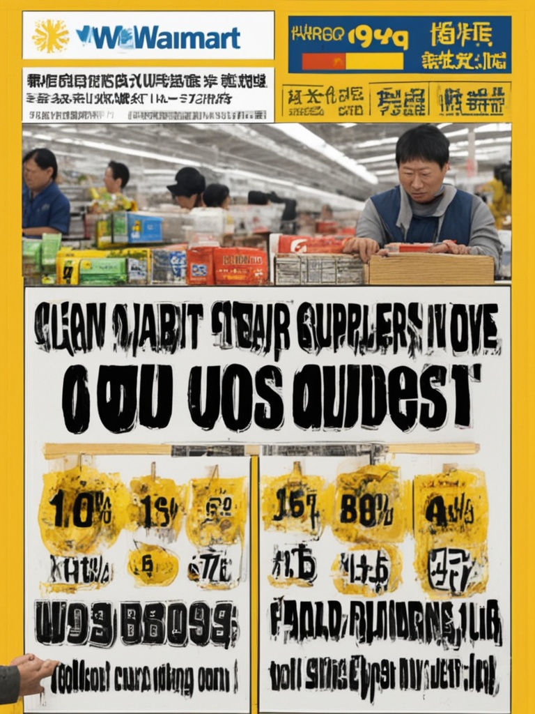 沃尔玛中国供应商集体摆烂？扛不住成本狂飙，老板连夜跑路，网友，早该凉！