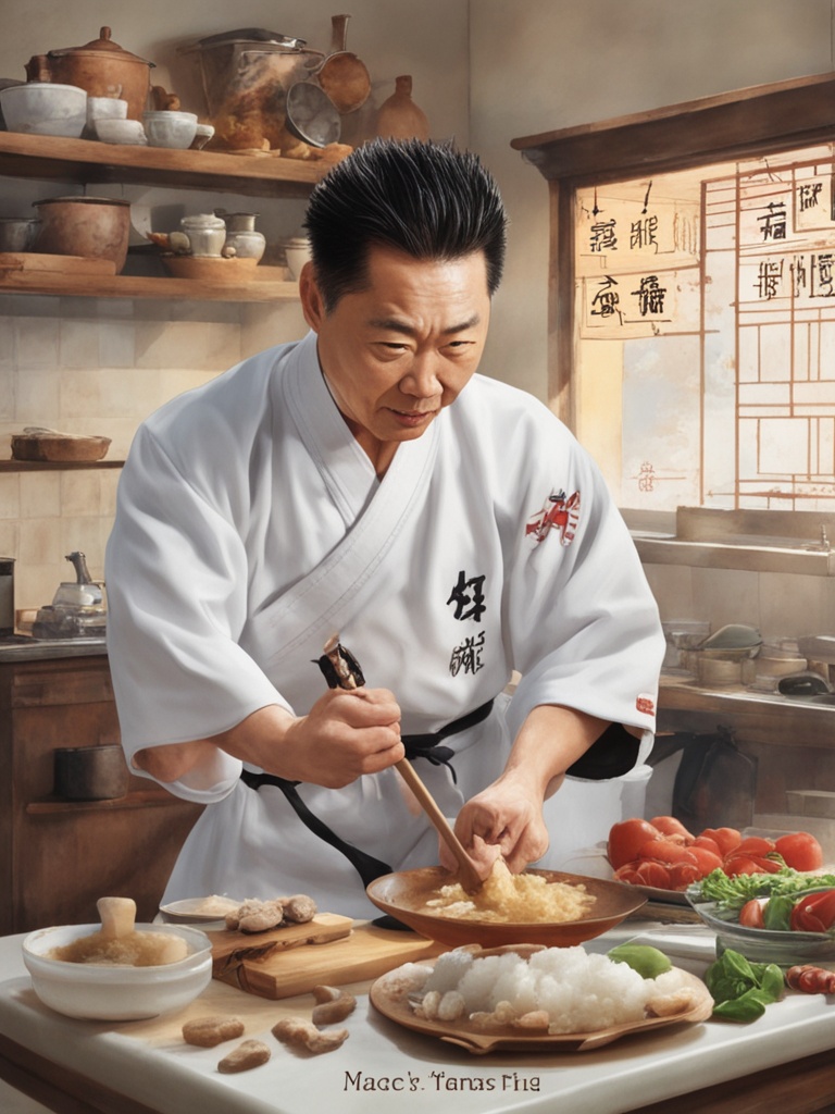 从厨房到武林，梁师父的‘甲亢哥’功夫秘籍，全球粉丝笑称‘笑’果十足