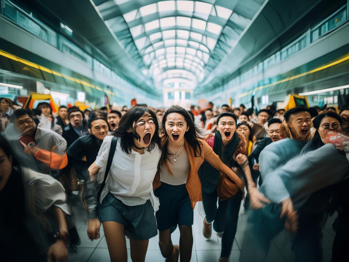 深圳北地铁站惊现踩踏？真相原来是场美丽的误会！