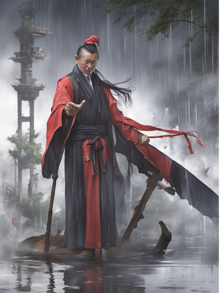 武汉雨神附体，7条暴雨预警齐发，市民纷纷开启水上漂模式