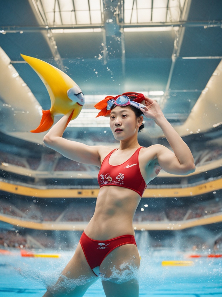 泳池飞鱼，吴卿风独领风骚—女子50米自由泳的璀璨时刻