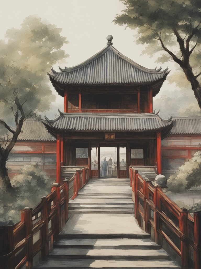 扬州一清代文物合院618元起拍，历史与现代的跨界拍卖