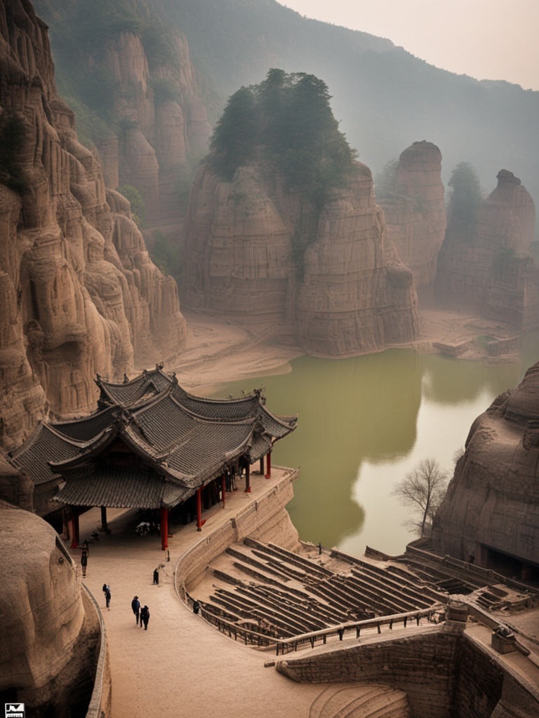 探秘河南鹤壁，水库干涸惊现千佛石窟，是自然奇观还是历史遗珠？