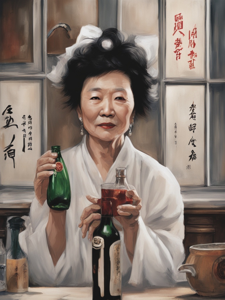 70岁林青霞酒中豪杰，乐队敬酒一口闷，岁月不减风采
