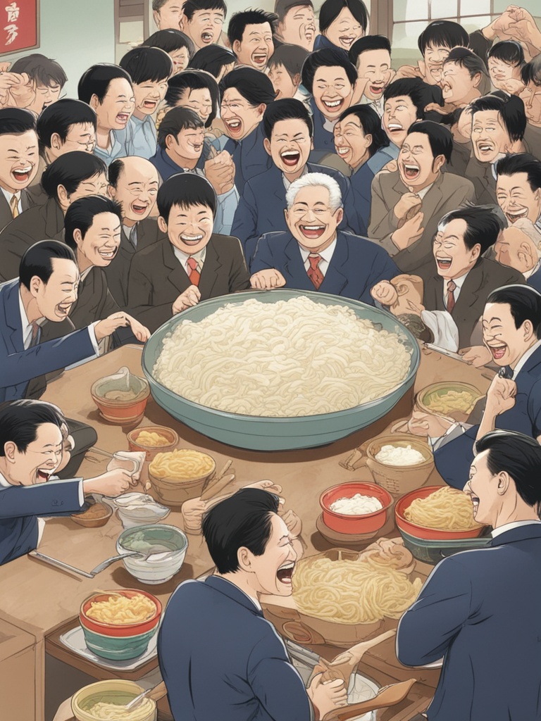 笑翻天！日本政府储备米线，国民抢购背后的‘笑’果十足