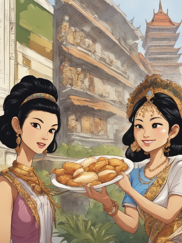 柬埔寨公主深圳行，椰子鸡的异国邂逅