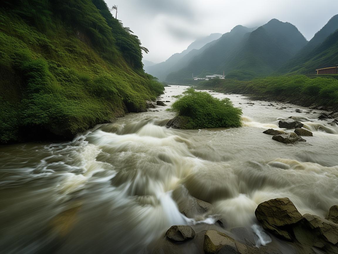 贵州榕江，7分钟见证水漫金山的奇观