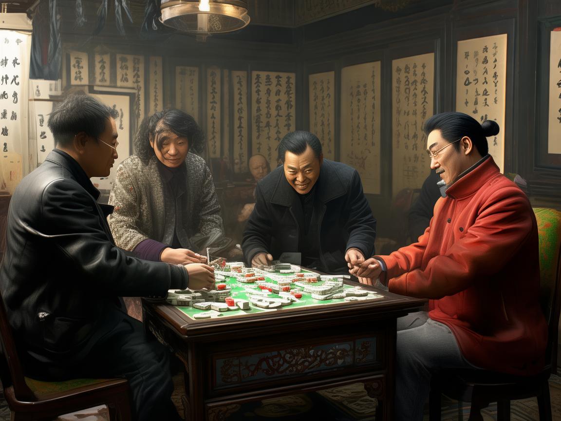 茅盾的麻将奇缘，一场智斗与幽默的传奇