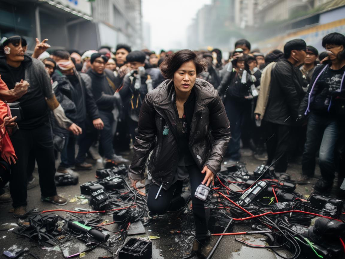 记者采访时设备被砸碎，中国记协的坚定回应与行业反思