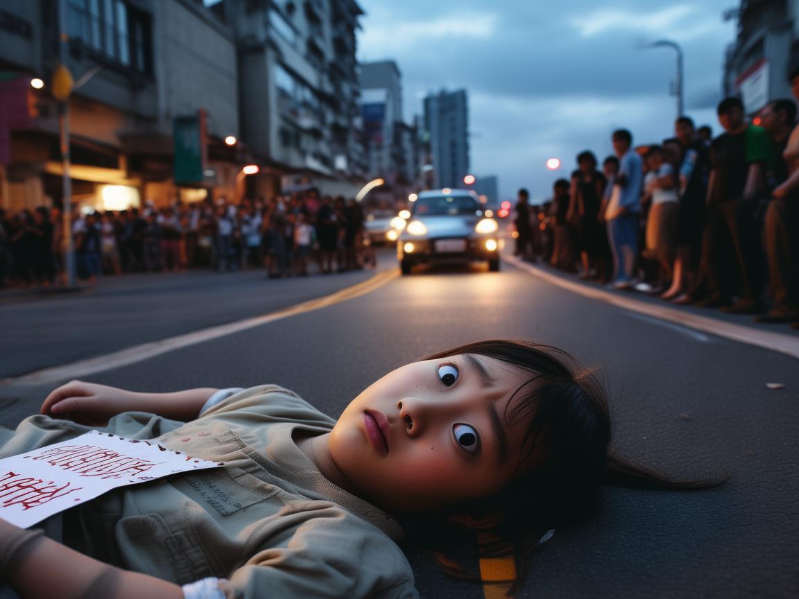 震惊！女童被撞倒拖行身亡，物业回应引热议，这锅我们不背？