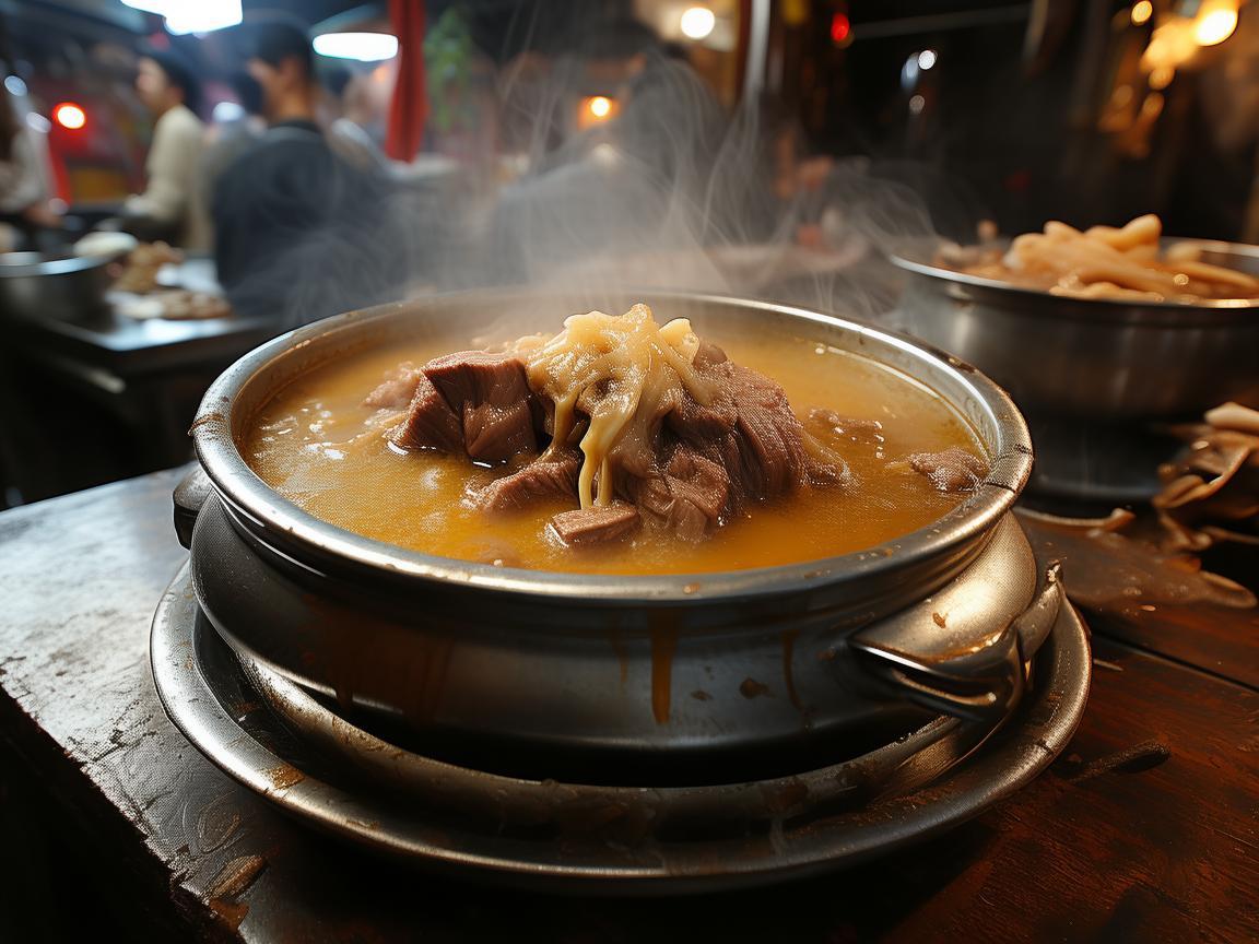 韩国87元一碗的排骨汤，大肥肉盛宴还是美食陷阱？