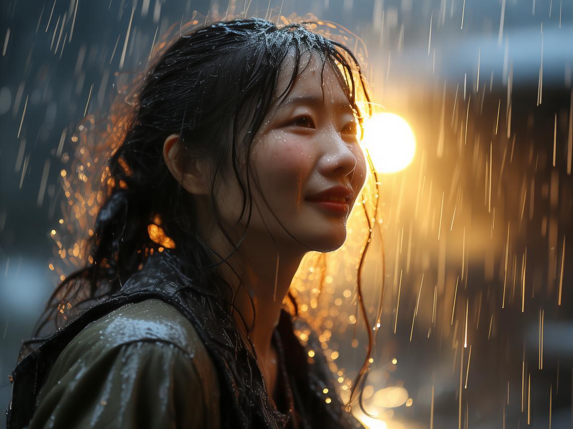 雨中温情，河北暴雨中的一抹暖阳—女子发帖引爆网友共鸣