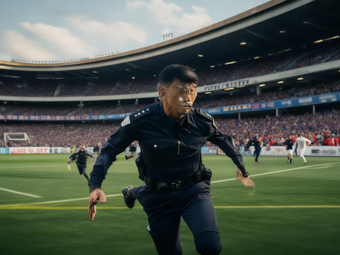 苏超赛场奇遇记，警界李现惊现绿茵场