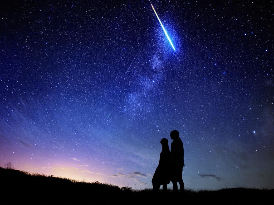 夜空奇缘，我与英仙座流星雨的浪漫邂逅