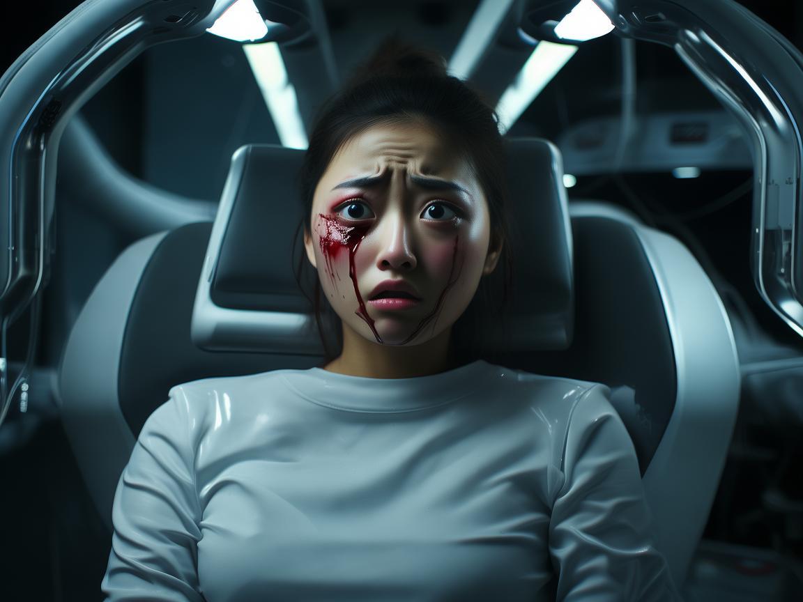 女子用激光脱毛仪误伤眼睛，视力骤降引热议