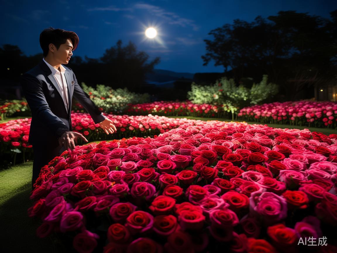 七夕特辑华晨宇的浪漫花招，8万朵玫瑰花背后的甜蜜秘密