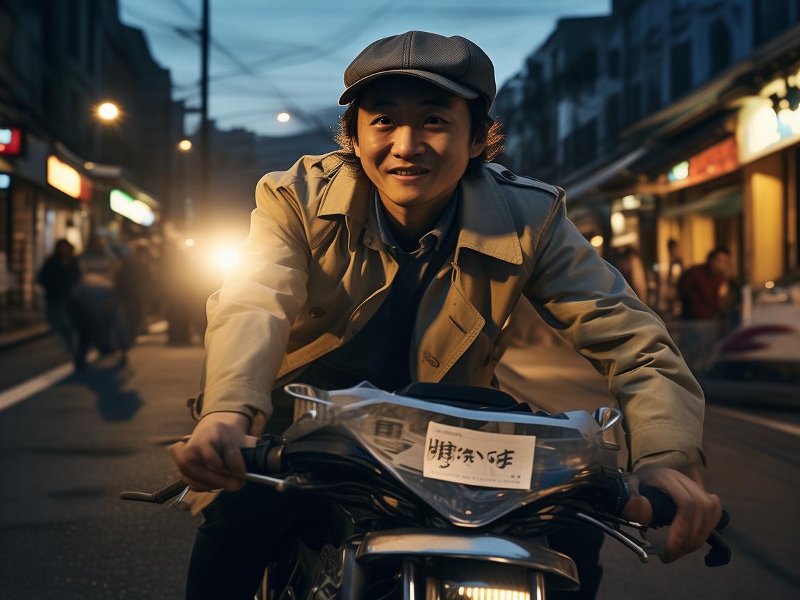 夜幕下的‘双面侠’记者兼职送外卖，一晚‘飞驰’赚取29元‘小确幸’