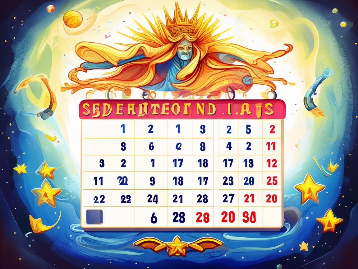 9月考试日历，你的考神附体指南