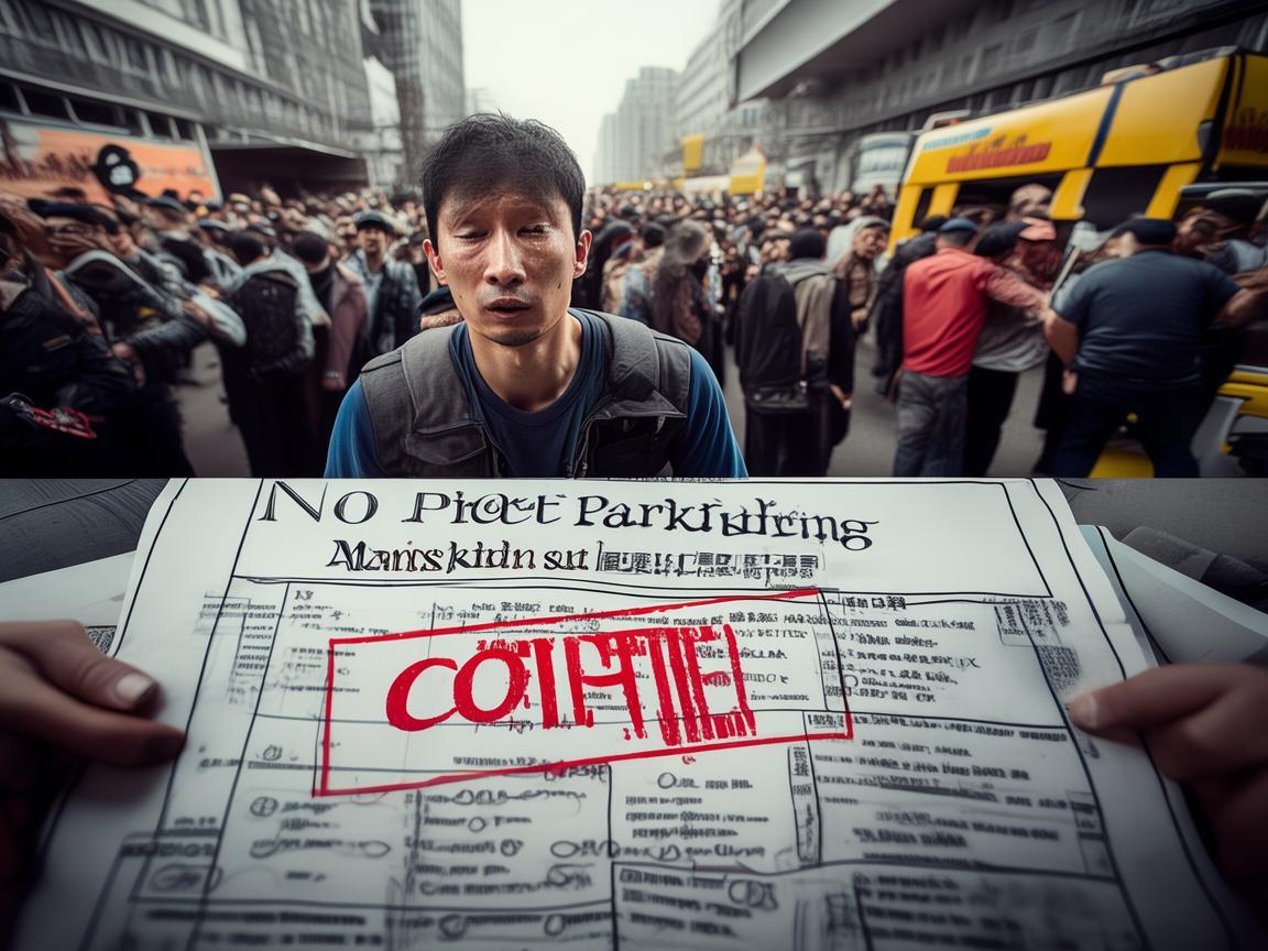 号牌大变身，男子白嫖7000元停车费，最终却成了‘刑’之徒