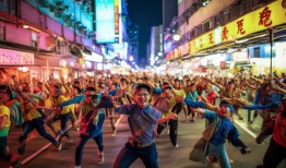 暴走团‘嗨’翻香港街头，音乐与宁静的交响乐章