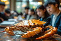 南京大学食堂卖帝王蟹，学霸们的奢侈之选，还是食堂的创新尝试？