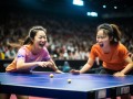 乒乓赛场笑料多！王曼昱4比1力克王艺迪，上演姐妹对决的欢乐大戏